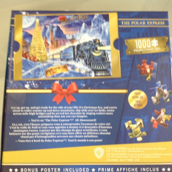 The Polar Express 1000 Piece Puzzle for Adults and Kids - Picture 2 of 2
